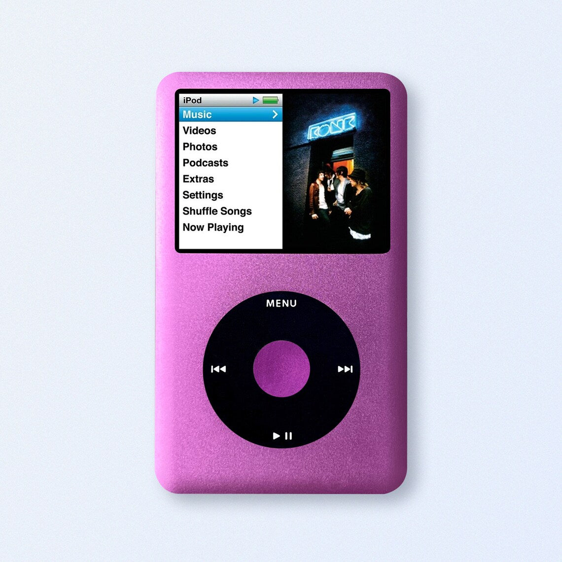 iPod Classic 7th Gen | Purple Edition | 2TB SDXC | 3000 mAh Battery | USB-C Upgrade