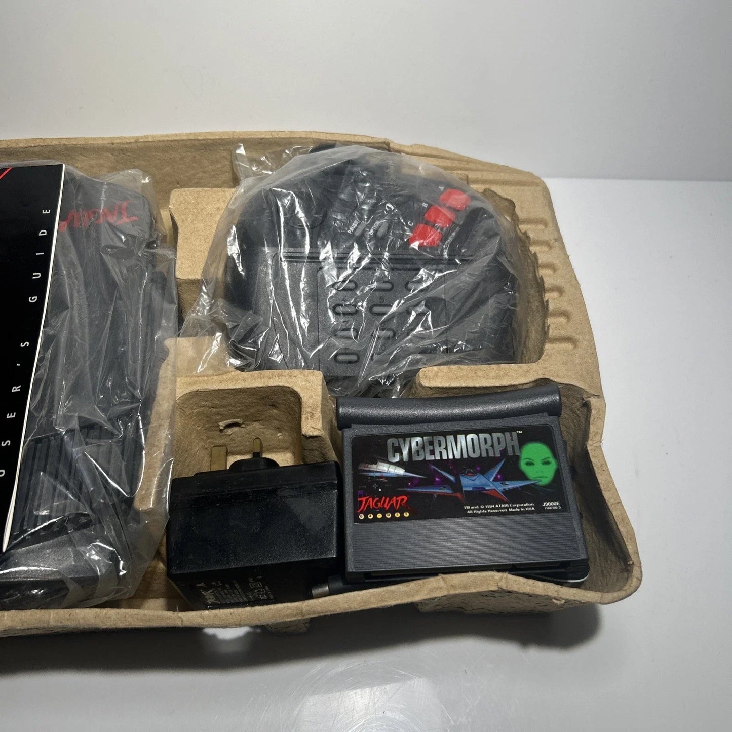 Atari Jaguar Cybermorph Console * Version & Manuals Boxed With 2 Games Very-