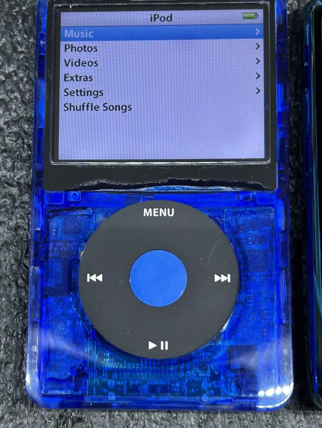 APPLE iPOD CLASSIC 5.5th Atomic Ocean Blue 2TB SSD Wolfson DAC 3000 Battery