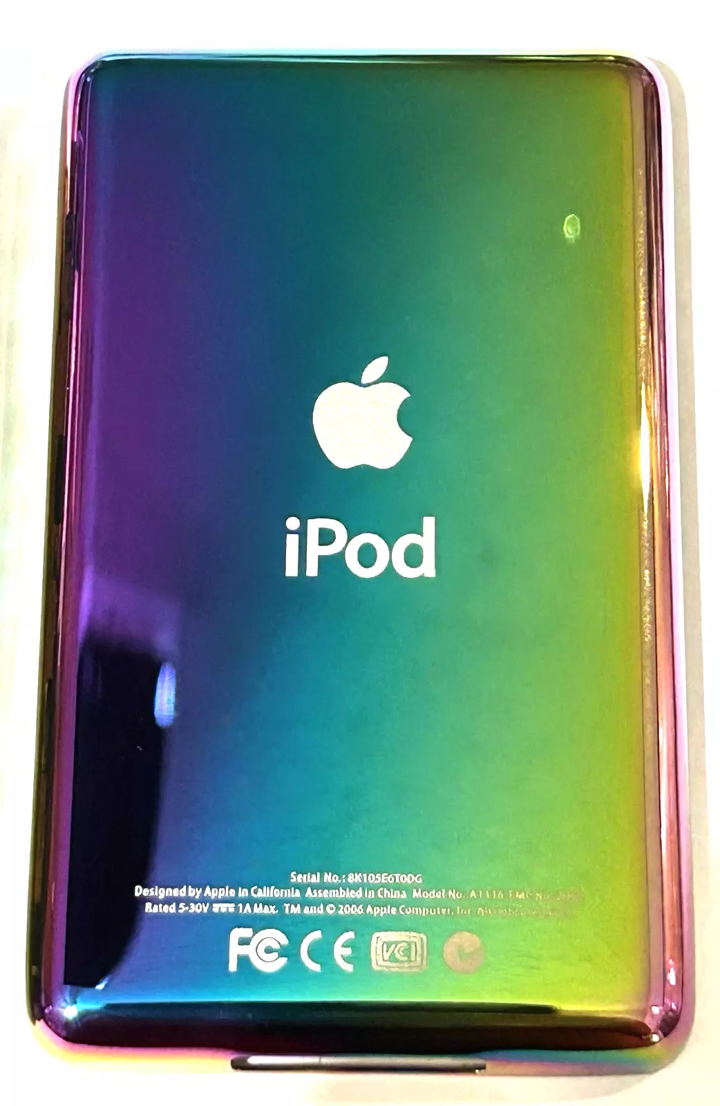 APPLE iPOD CLASSIC 5.5th Turq 2TB  SSD Wolfson DAC Atomic 3000 Mega Battery