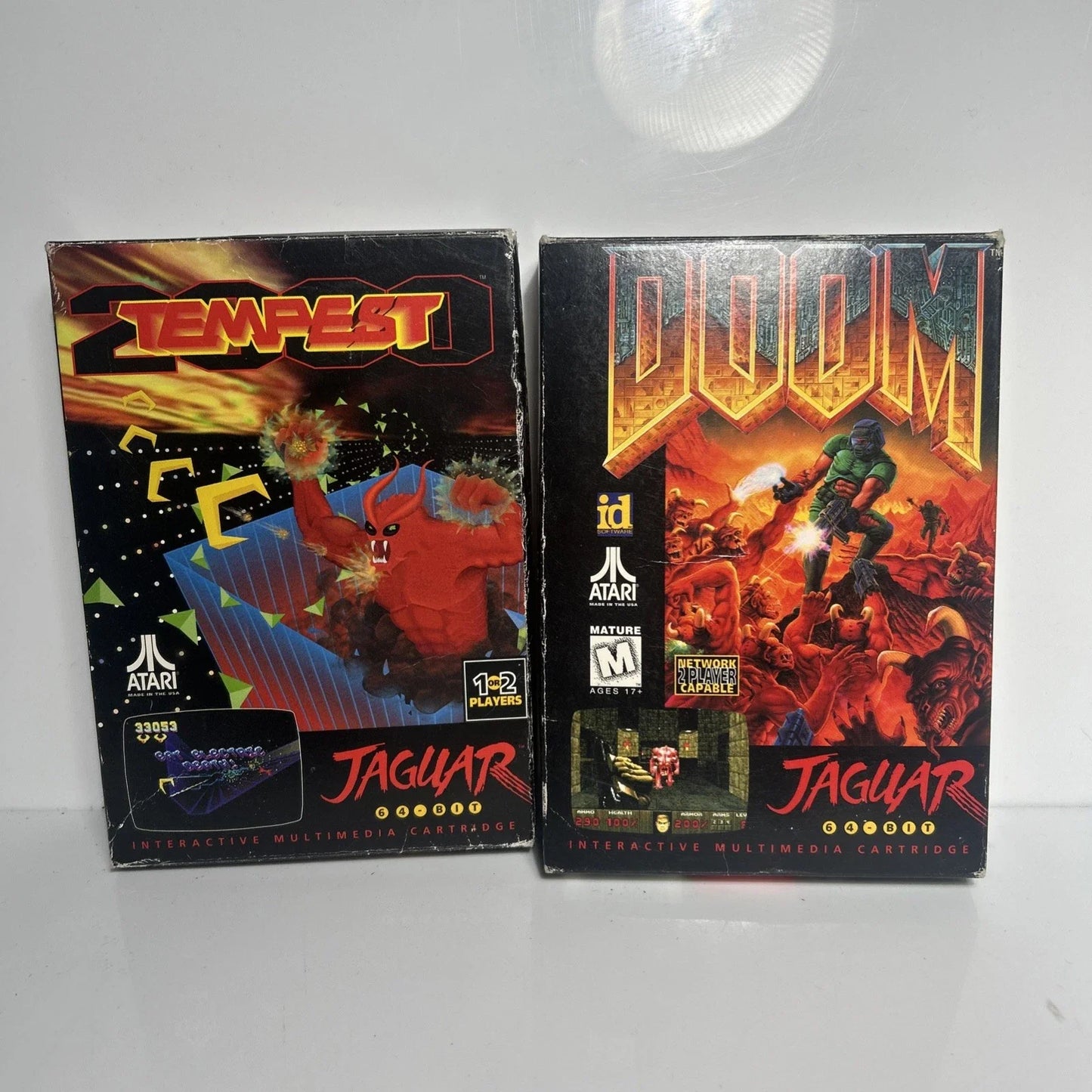 Atari Jaguar Cybermorph Console * Version & Manuals Boxed With 2 Games Very-