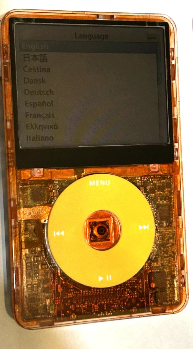APPLE iPOD CLASSIC 5.5th Atomic Mellow Orange 2TB Wolfson DAC 3000 Battery