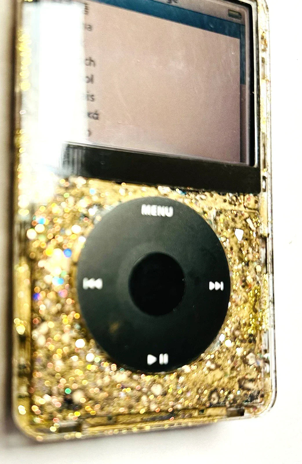 APPLE iPOD CLASSIC 5.5th Atomic Gold Sparkler 2TB Wolfson DAC 3000 Battery