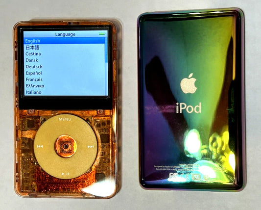 APPLE iPOD CLASSIC 5.5th Atomic Mellow Orange 2TB Wolfson DAC 3000 Battery