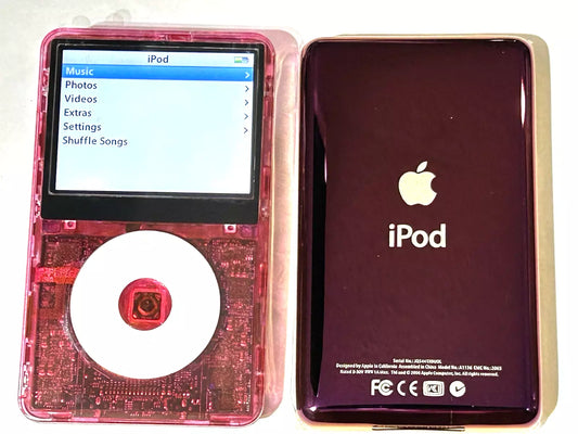 APPLE iPOD CLASSIC 5.5th Pink 2T SSD Wolfson DAC Atomic 3000 Mega Battery
