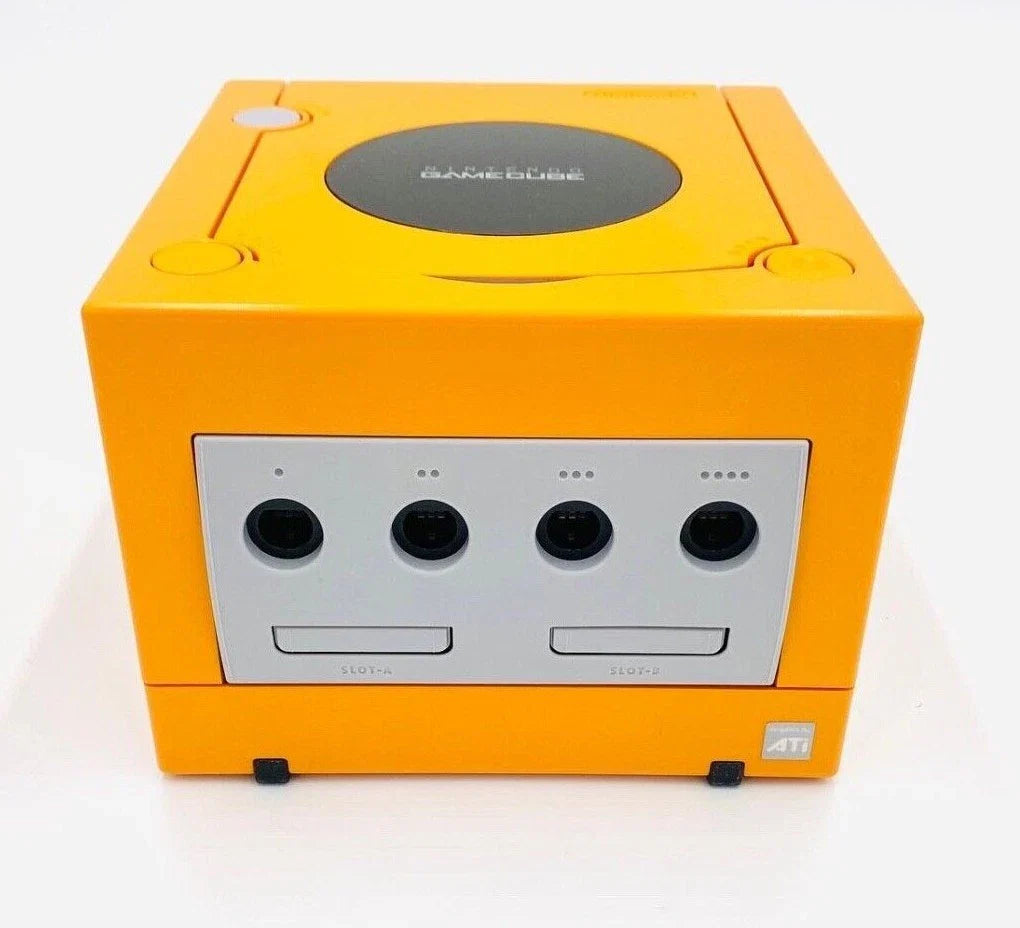 Nintendo GameCube Console NGC Console Various Colors + 4 Controller + Wires Bundle