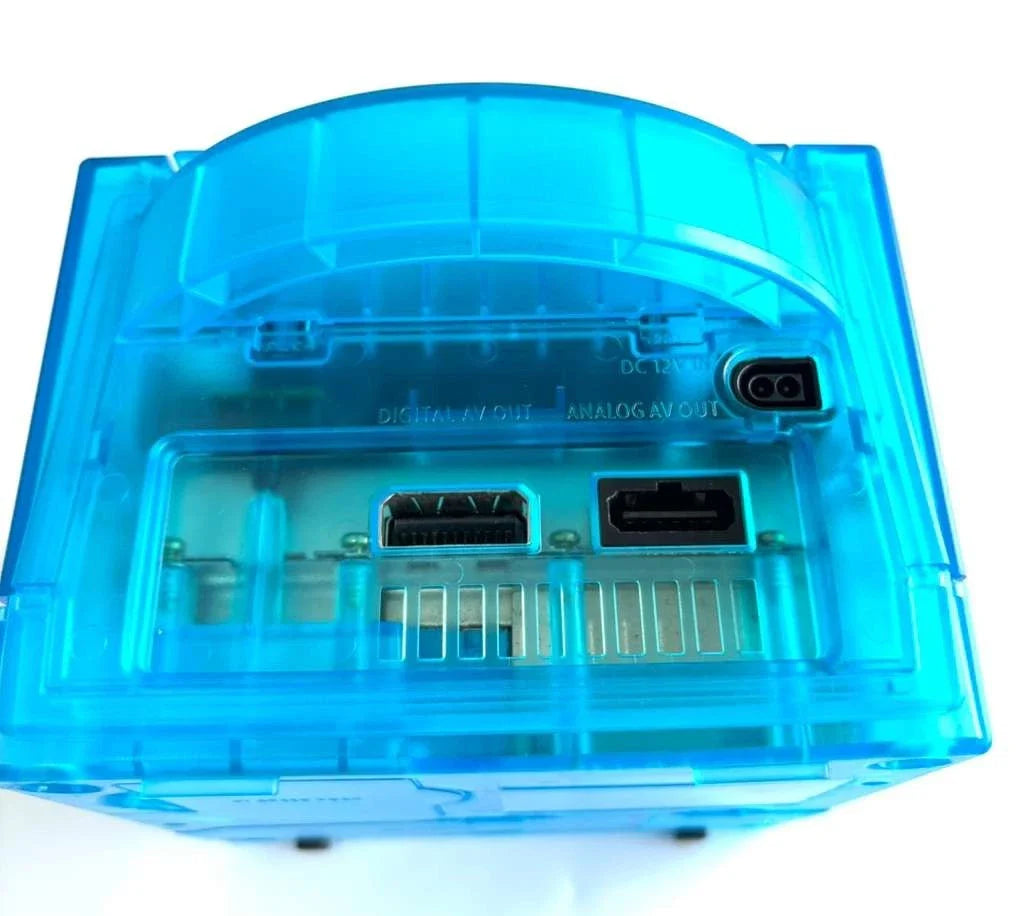 Nintendo GameCube Console NGC Console Various Colors + 4 Controller + Wires Bundle