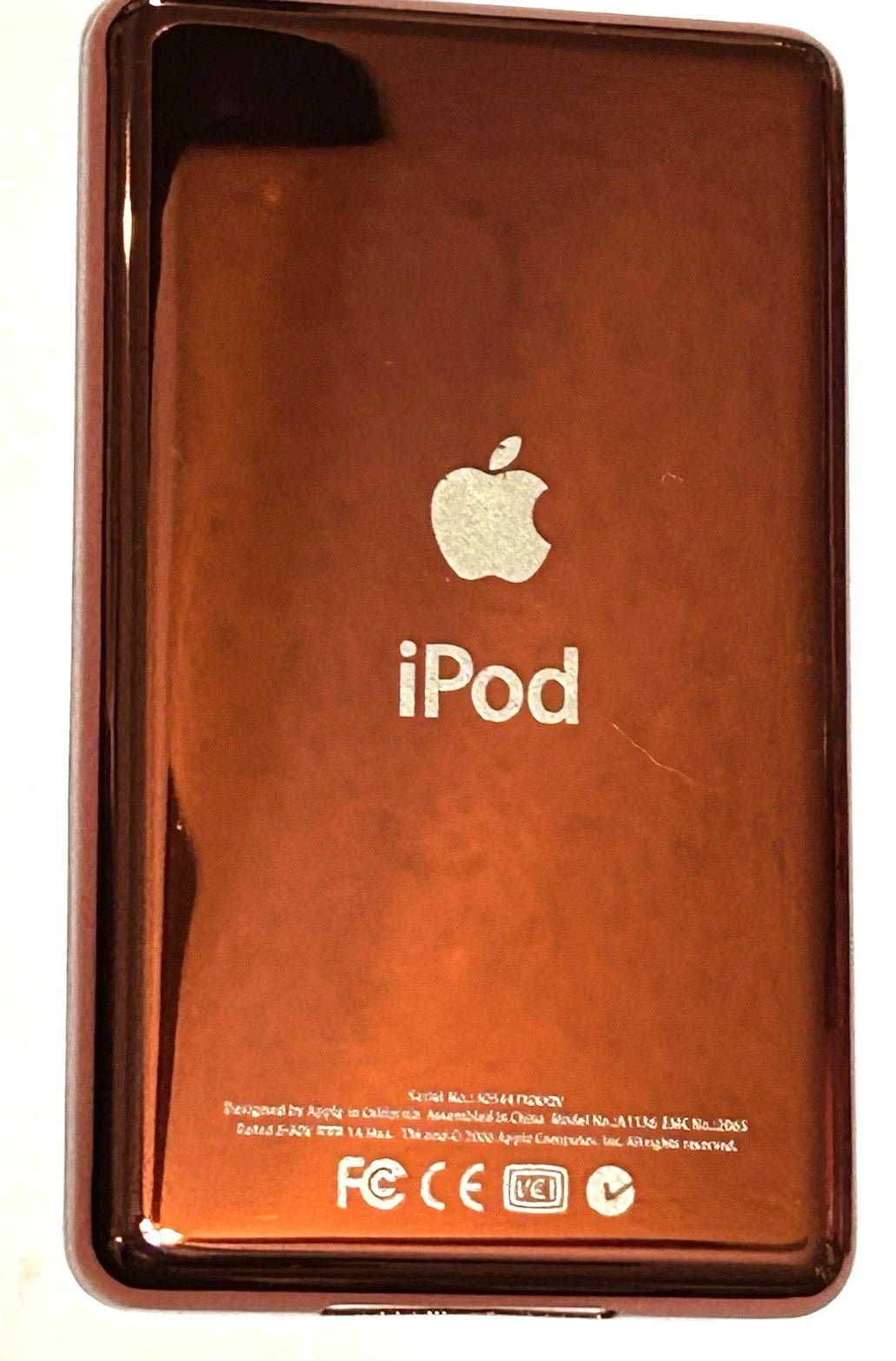 APPLE iPOD CLASSIC 5.5th Atomic Orange Fireball 2TB Wolfson DAC 3000 Battery